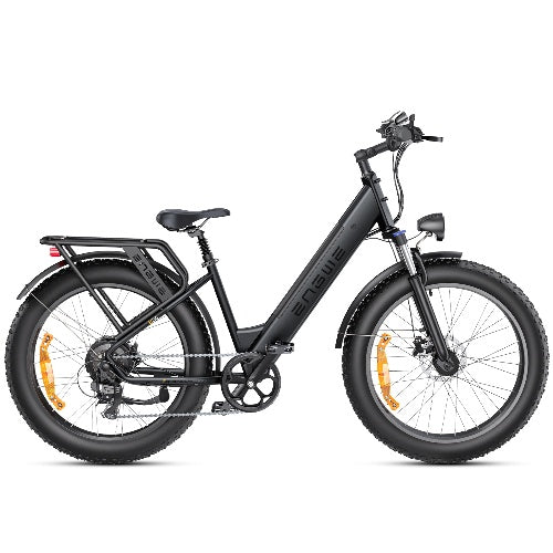 England/EU: ENGWE 26" E26 250W 140 km Dual Suspension All-Terrain E-bike