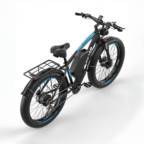 E·Bycco 24'' EB10 Peak 5000W 52V 32Ah Dual Motors Electric Bike for Women and Men