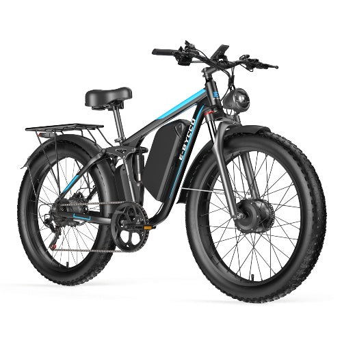 E·Bycco 24" EB7PRO Dual Motor 4000W Peak 5000W 52V 32Ah Lightweight Electric Bike