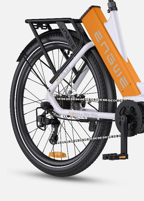 EU: ENGWE 27.5" P275 ST 250W Ananda Mid-drive Motor 70NM Torque Step Thru Urban E-Bike