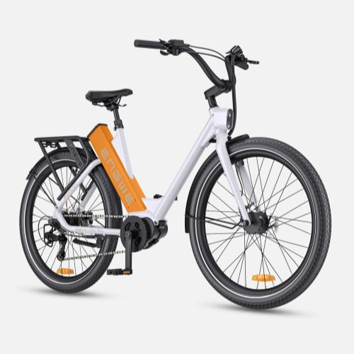 EU: ENGWE 27.5" P275 ST 250W Ananda Mid-drive Motor 70NM Torque Step Thru Urban E-Bike