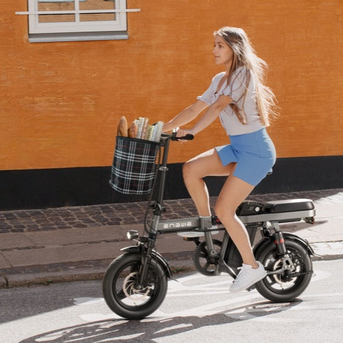 ENGLAND/EU: ENGWE 14" T14 250W Hub Motor Multiple Suspension Folding Electric Mini Bike
