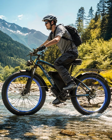 GAMVIRE 26'' V7 Long Range Electric Bike 2000W Peak 2500W 52V 32Ah