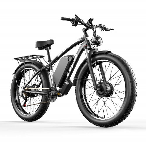 E·Bycco 24'' EB10 Peak 5000W 52V 32Ah Dual Motors Electric Bike for Women and Men