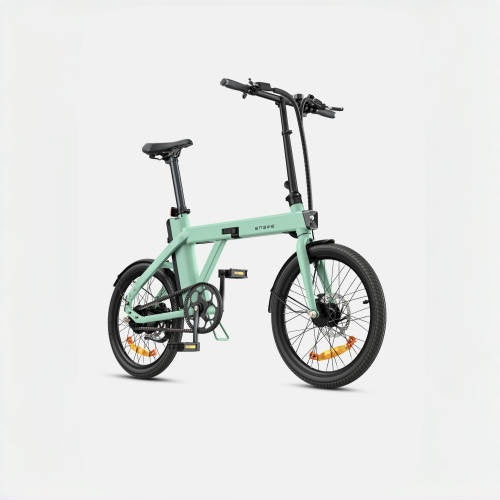 ENGLAND/EU:  ENGWE 20" P20 18.5KG Torque Sensor Folding Urban Electric Bike with Belt Drive